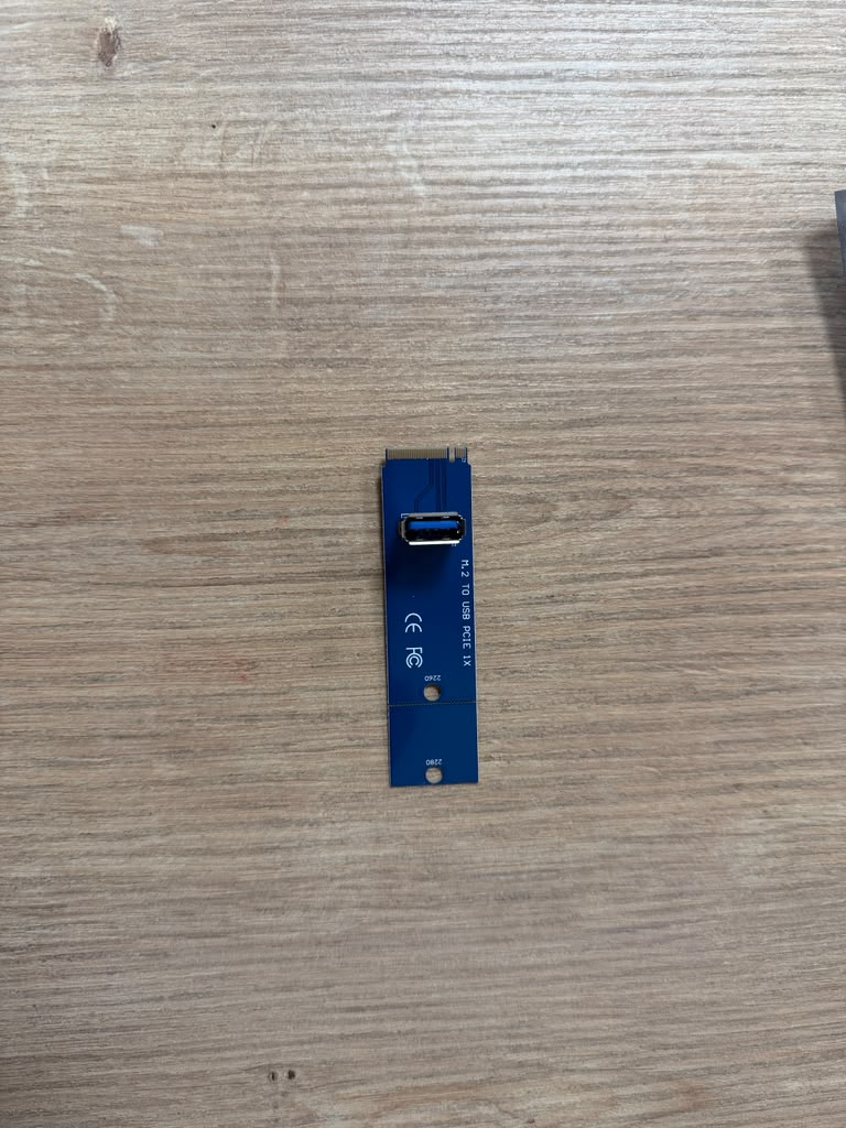 M.2 to USB PCIe 1X Dönüştürücü Adaptör Kartı